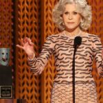 Jane Fonda spricht einen feurigen Diskurs aus, der den Preis von Sags Leben für das Leben annimmt: "Empathie ist nicht schwach oder wach"