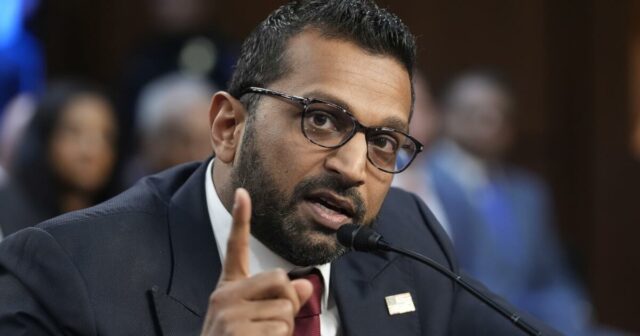 Brief an den Herausgeber: Kash Patel als FBI -Direktor bestätigt: Welcome Back, J. Edgar Hoover

